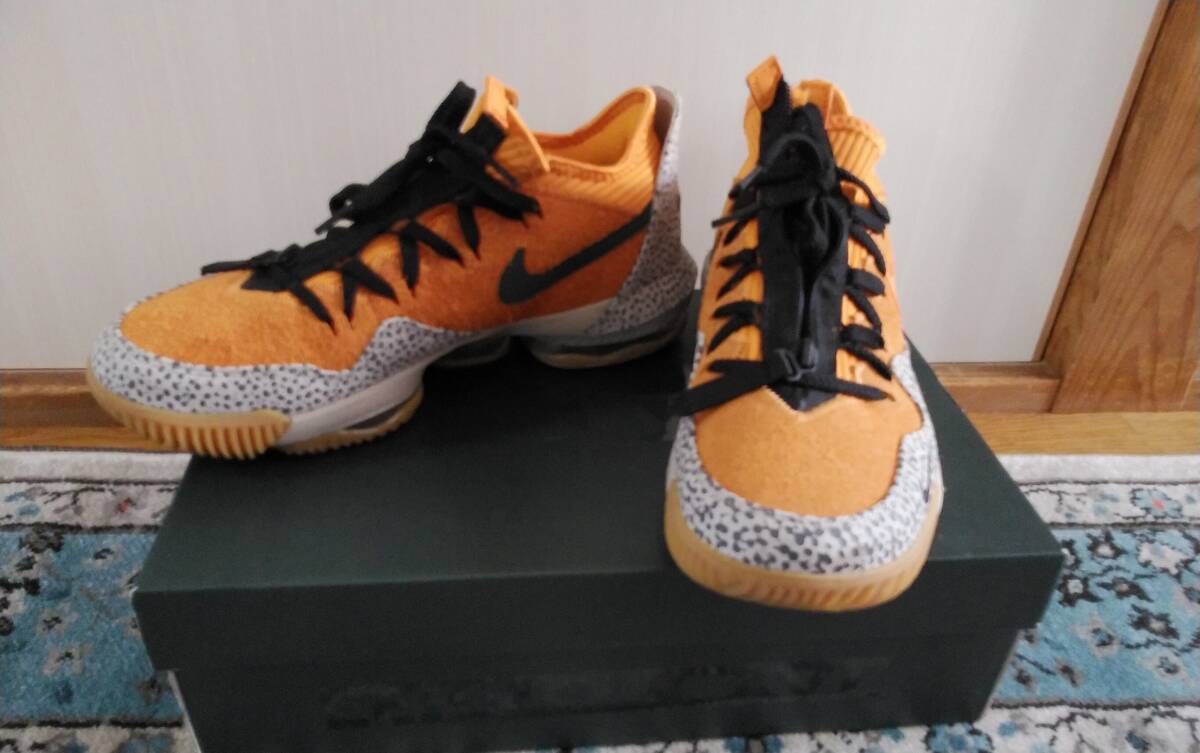 激安！半額以下！ atmos NIKE LEBRON XVI LOW AC 16 SAFARI CD9471-800 アトモス ナイキ レブロン 16 サファリ 26.5cm