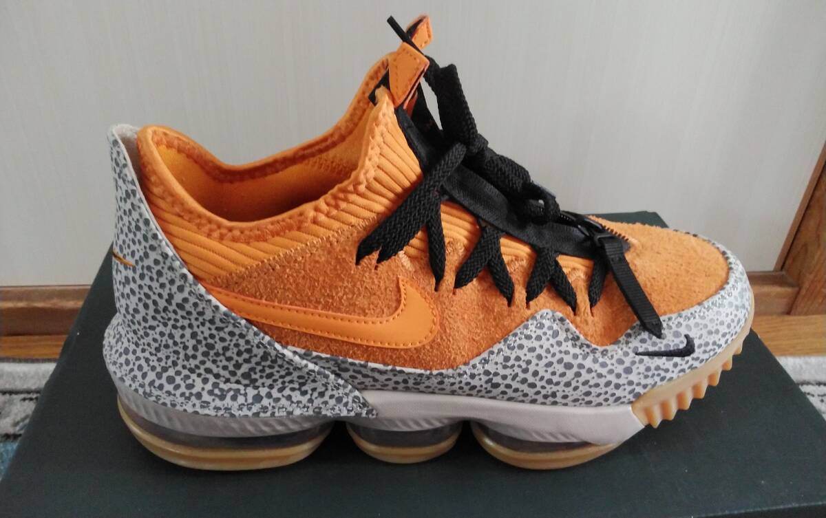 激安！半額以下！ atmos NIKE LEBRON XVI LOW AC 16 SAFARI CD9471-800 アトモス ナイキ レブロン 16 サファリ 26.5cm
