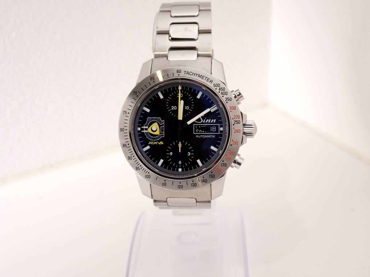 美品 Sinn(ジン) 303.RX-08 LIMITED MAZDA ステンレス 自動巻き 世界888本限定 マツダ メンズ
