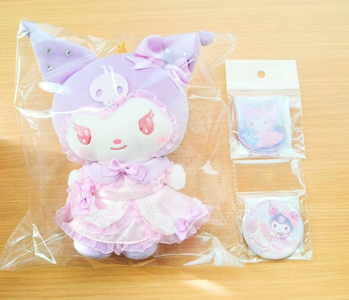 【サンリオ】クロミ　ぬいぐるみ　缶バッジ　アクリルスタンド　アクスタ　むにゅぐるみぱてぃお　マイメロ　50周年ポップアップ