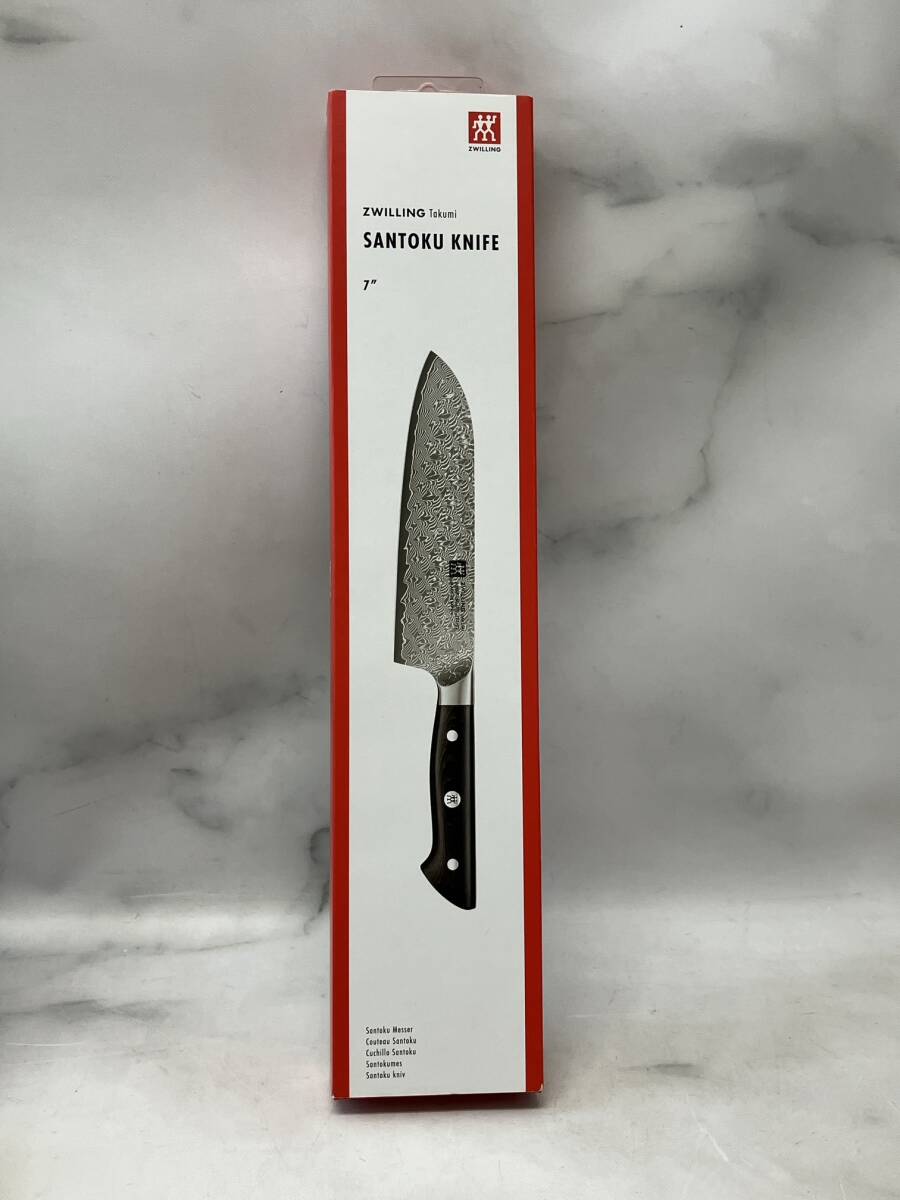 ZWILLING Takumi ツヴィリング タクミ 三徳包丁 180mm ダマスカス 未使用保管品
