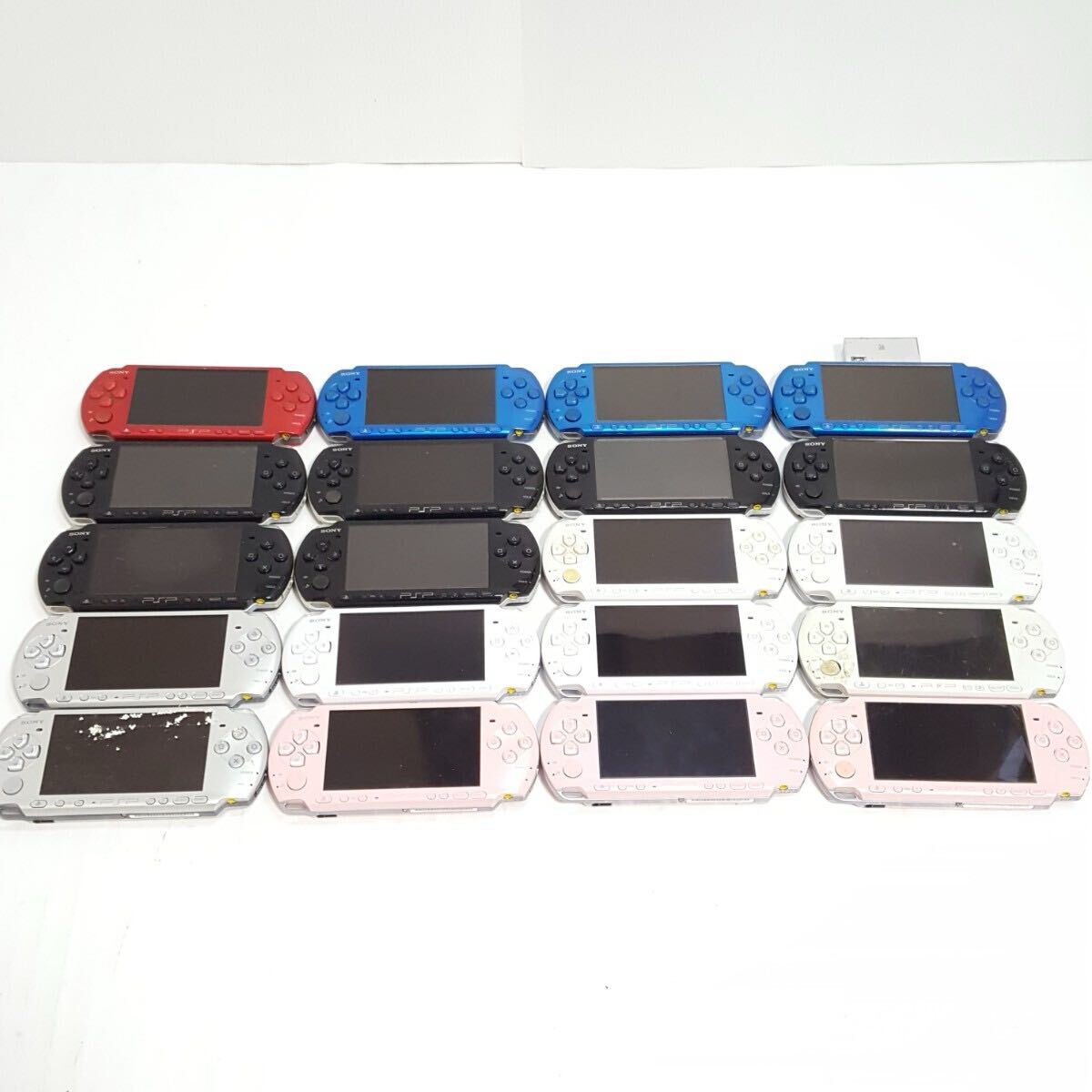 351) PSP-3000 本体 20台 まとめ 動作未確認 ジャンク 351) PSP-3000 本体 20台 まとめ 動作未確認 ジャンク