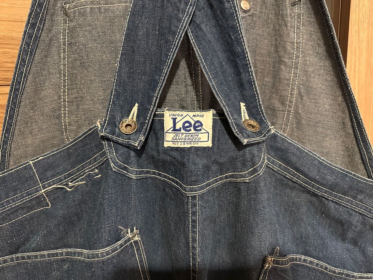VINTAGE ヴィンテージ WW2 Lee S91-SB DENIM OVERALL VINTAGE ヴィンテージ WW2 Lee S91-SB DENIM OVERALL