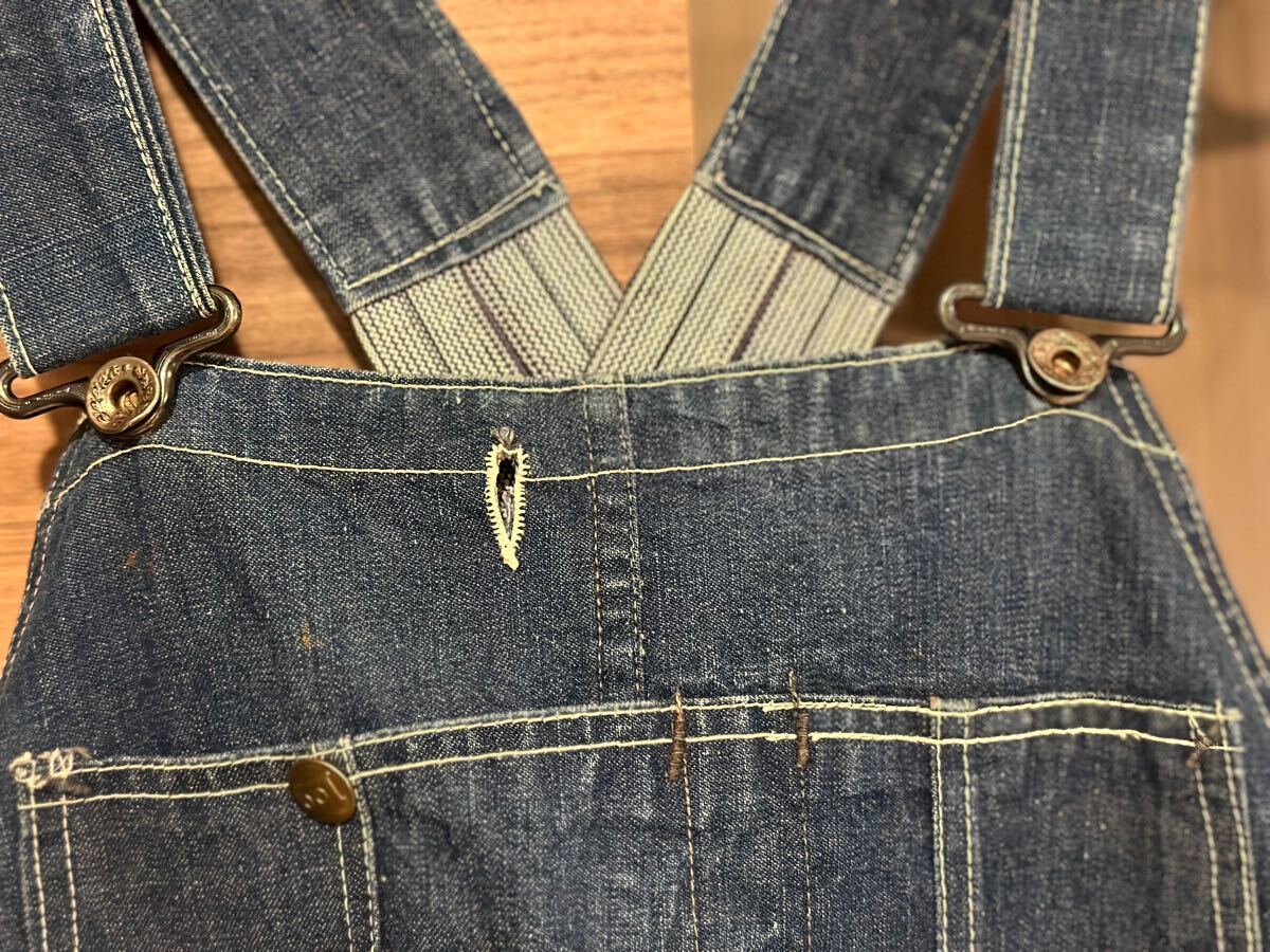 VINTAGE ヴィンテージ WW2 Lee S91-SB DENIM OVERALL VINTAGE ヴィンテージ WW2 Lee S91-SB DENIM OVERALL