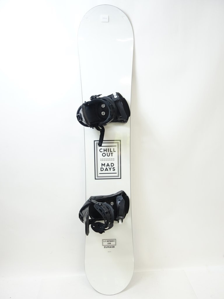 新品 23/24 ZUMA CHILLOUT 158cm ビンディング付き 2点セット スノーボード ツマ チルアウト
