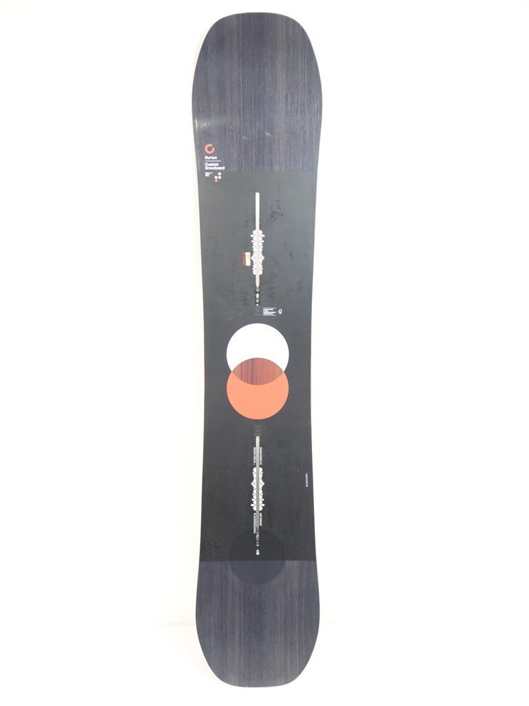 美品 19-20 BURTON CUSTOM 154ワイド バートン カスタム 中古 フラッグシップ 19/20 BURTON CUSTOM FV形状 154cm WIDE