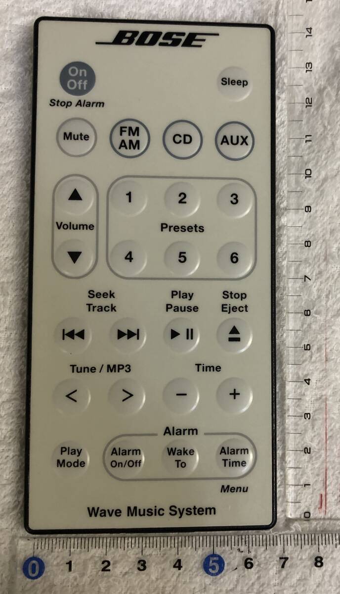 BOSE/ボーズ Wave music system AWRCCC 用 リモコン 正常動作品です