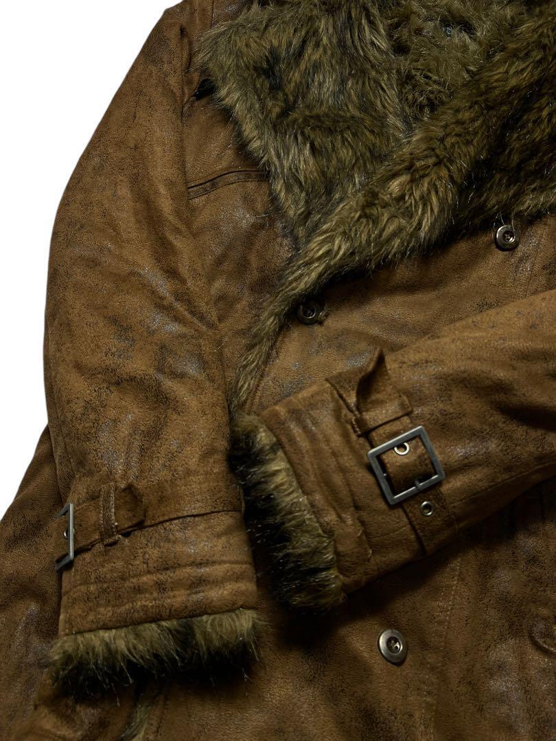 bernings sho fur coating jacket グランジ y2k ファー bernings sho fur coating jacket グランジ y2k ファー