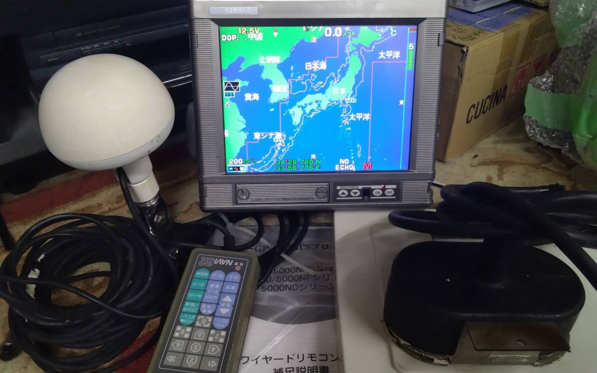 美品 ロイヤル YAMAHA DGPS NAVI 10,4型 50/200khz 2周波 1,5kW 美品 ロイヤル YAMAHA DGPS NAVI 10,4型 50/200khz 2周波 1,5kW