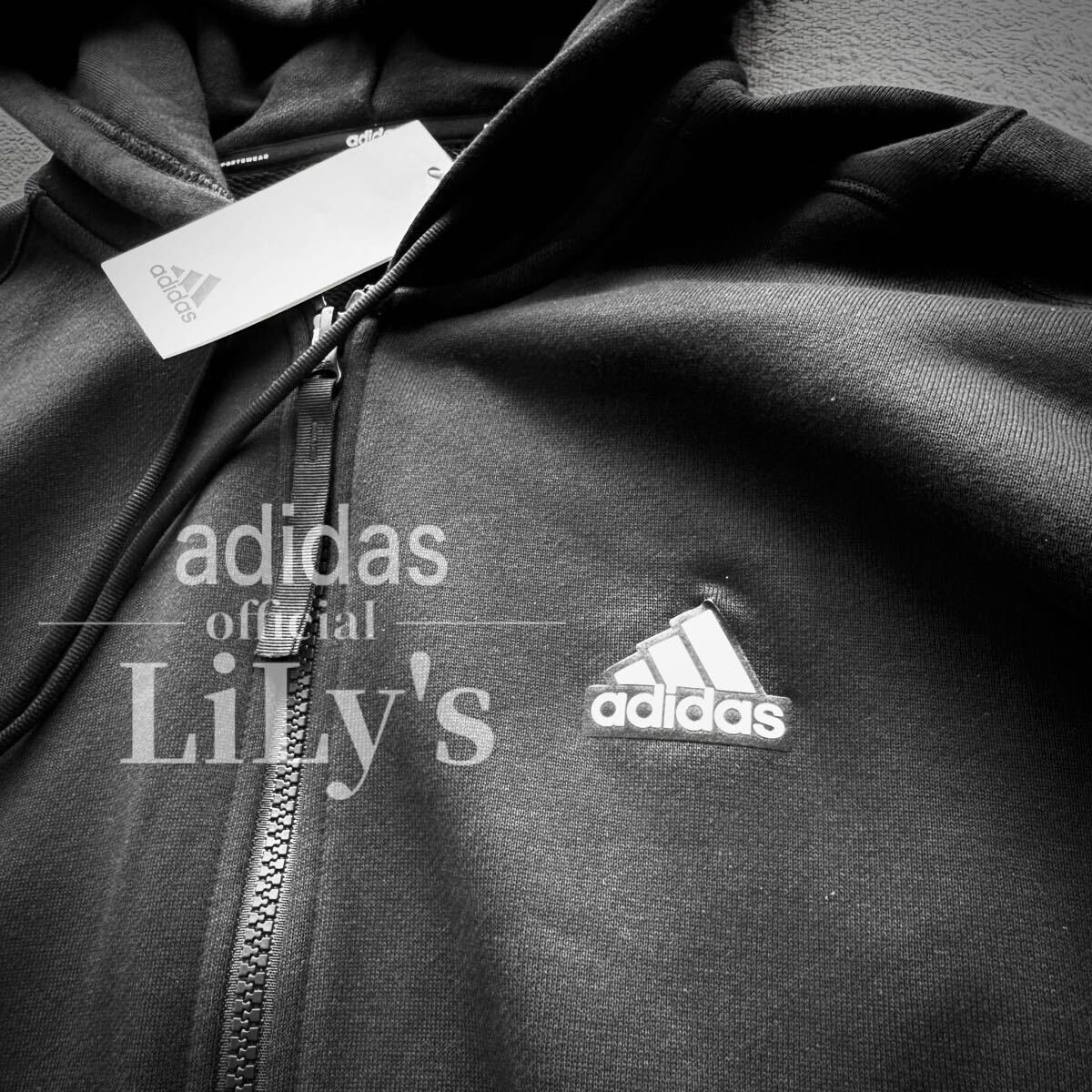 新品 adidas 上下セットアップ Mサイズ フルジップパーカー