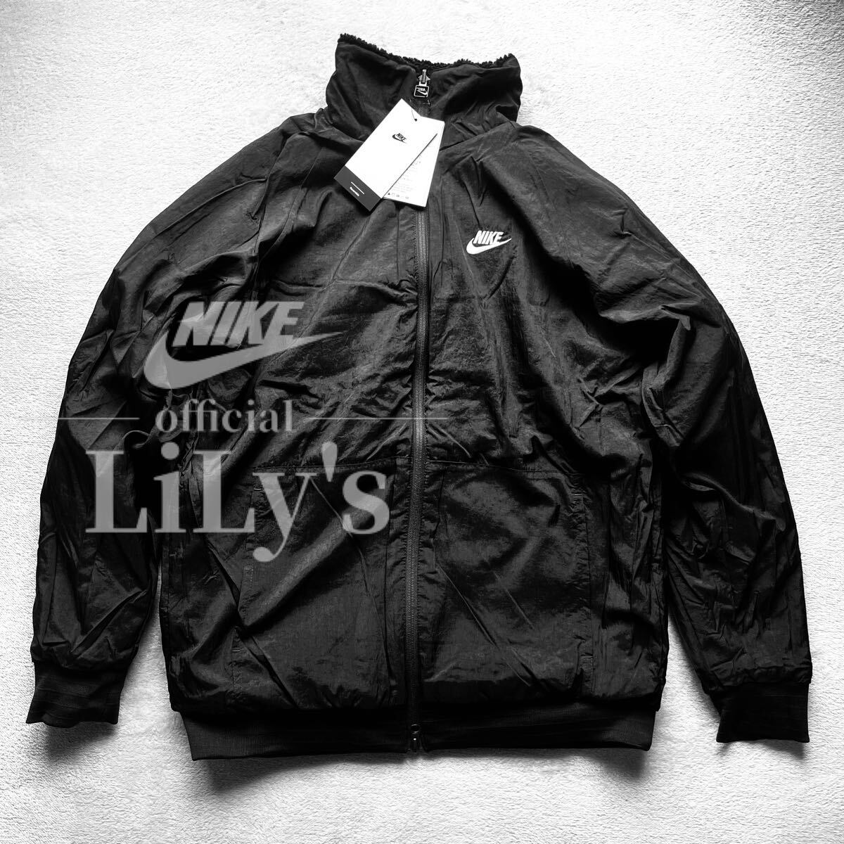 新品未使用 NIKE ナイキ ボア ジャケット ビックスウォッシュ L