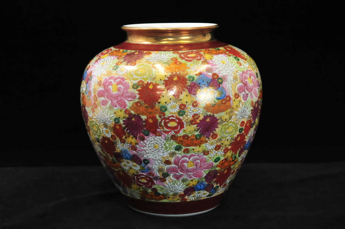 詳細不明 専用木箱付き 花瓶 高さ26cm 陶磁器 詳細不明 専用木箱付き 花瓶 高さ26cm 陶磁器 (陶芸 (ピンク