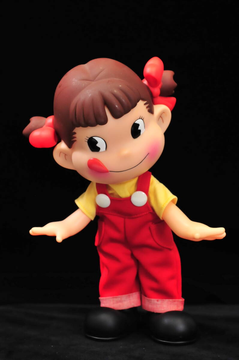 不二家ペコちゃん ポコちゃん人形 フィギュア ゼンマイ人形
