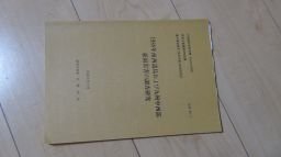 点領域研究「自然災害」総合研究班　1988年南西諸島および九州中西部豪雨災害の調査研究