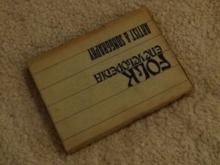 フォーク辞典　FOLK Encyclopedia