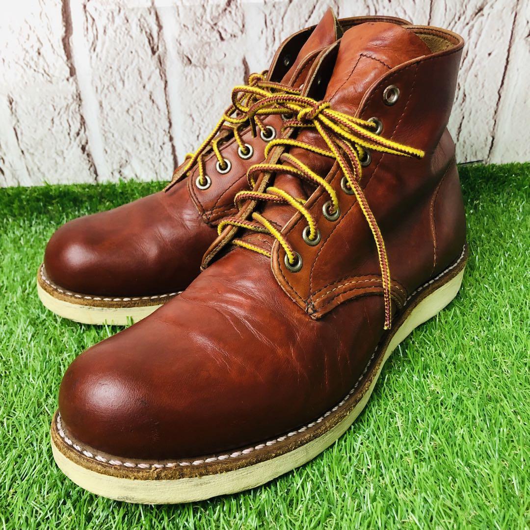 美品】REDWING 6インチ クラシックラウンド 8166 8(26) 美品】REDWING 6インチ クラシックラウンド 8166 8(26)