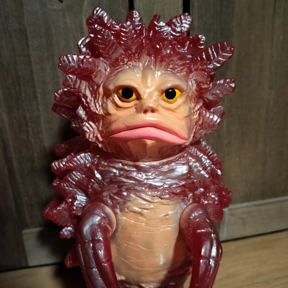 8500円 マルサン ピグモン ソフビ 赤クリア版 オブジェクツ 8500円 マルサン ピグモン ソフビ 赤クリア版 オブジェクツ