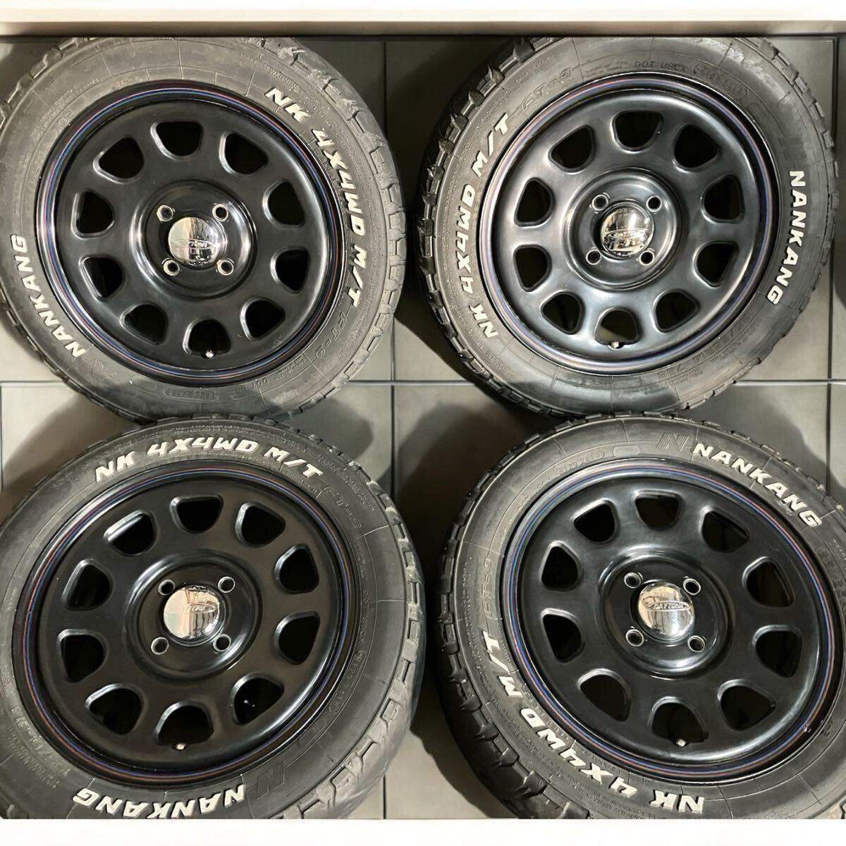 デイトナ R14 5J 4穴 PCD100 社外 14インチ 鉄 スチール デイトナ R14 5J 4穴 PCD100 社外 14インチ 鉄 スチール