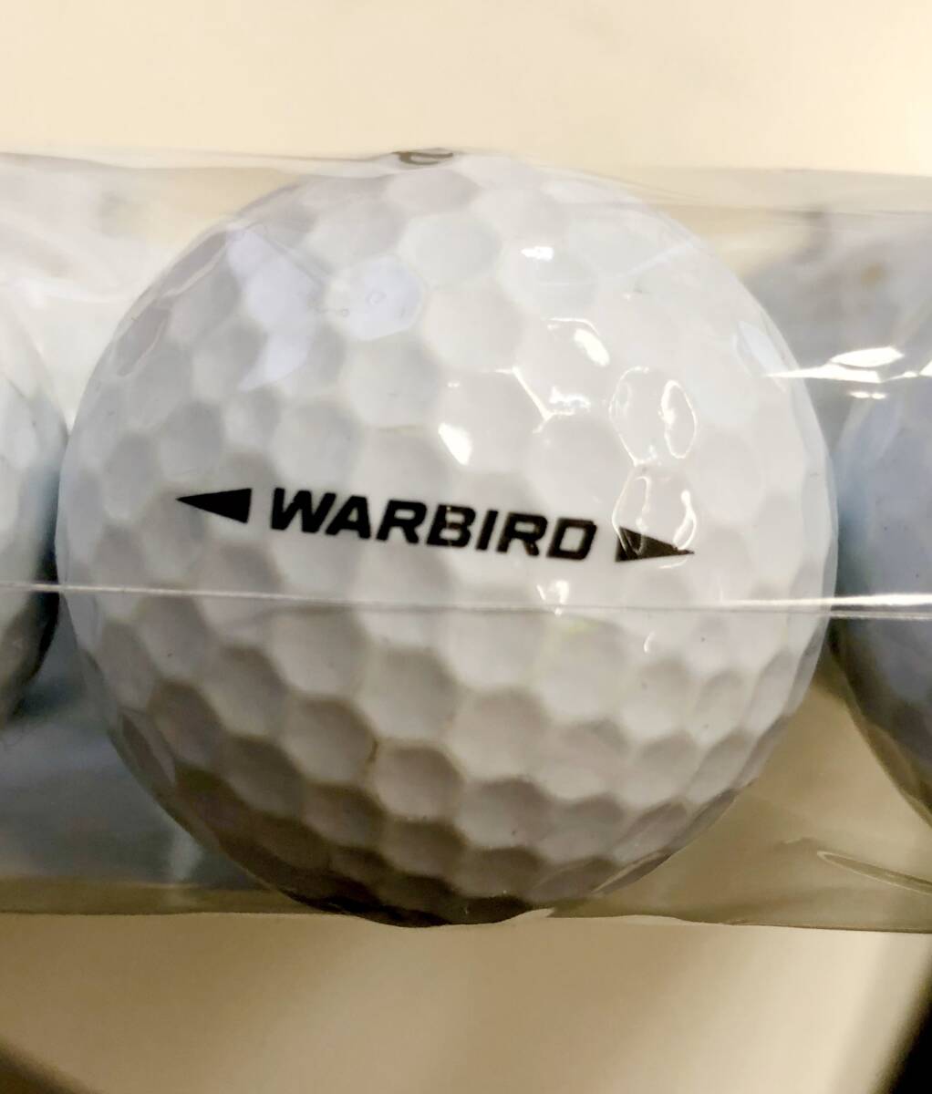 【311-WAR】Callaway-WARBIRD(ホワイト) 12個(gè)【ロストボール】【やや汚れあり】
