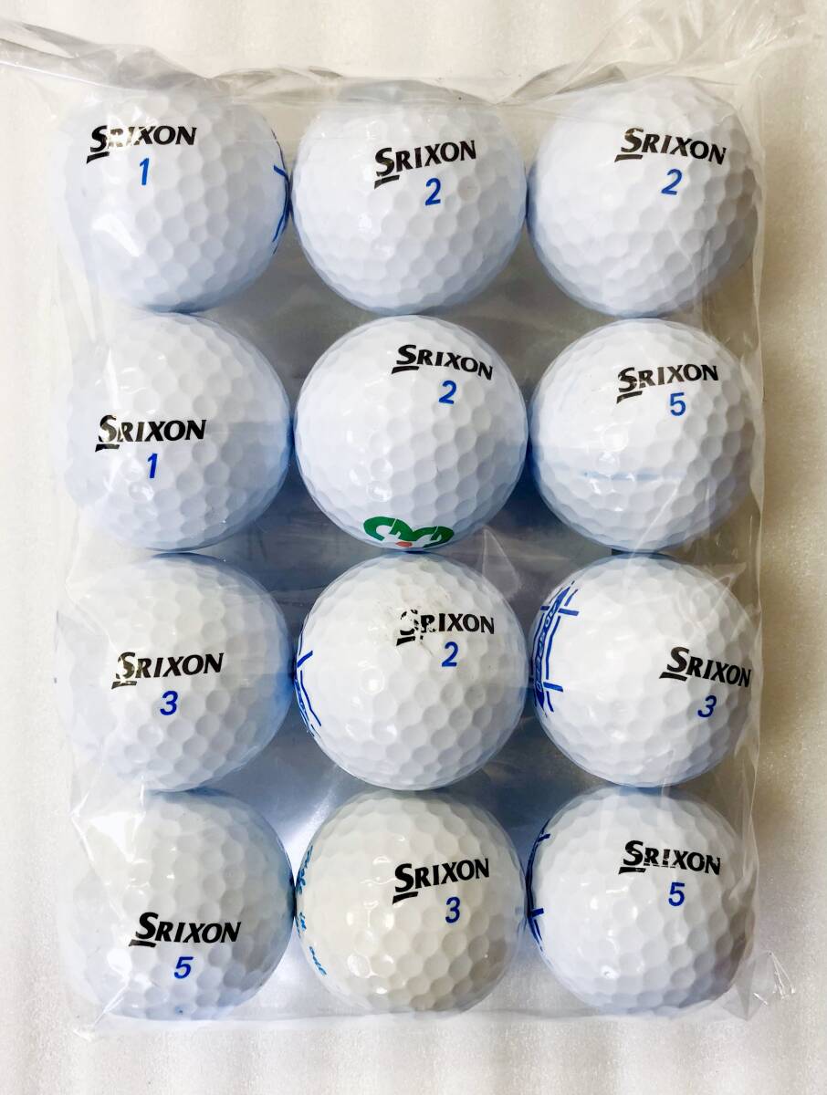 【303-ADS】SRIXON-AD SPEED (ホワイト) 12個(gè)【ロストボール】【やや傷あり】