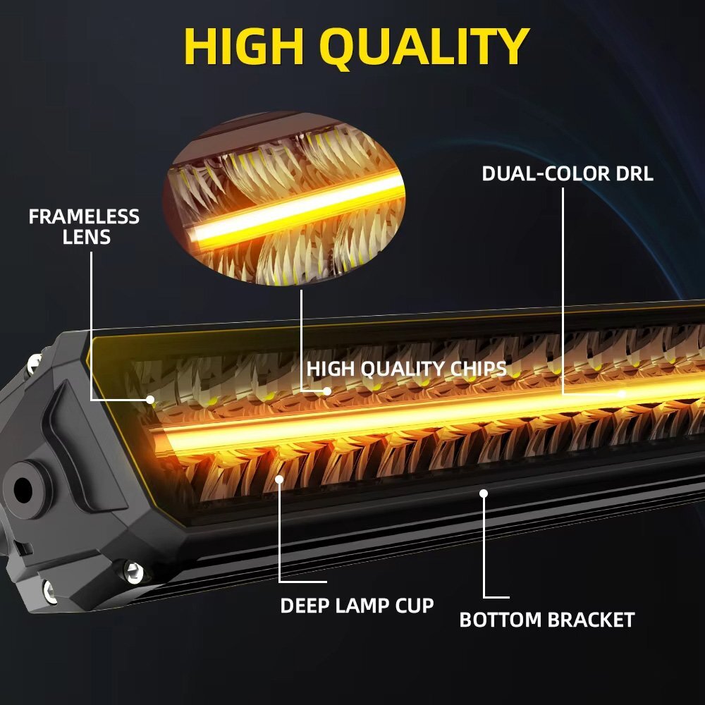 超遠距離照射 Eマーク 42インチ 360W LED ワークライト 作業灯 超遠距離照射 Eマーク 42インチ 360W LED ワークライト 作業灯