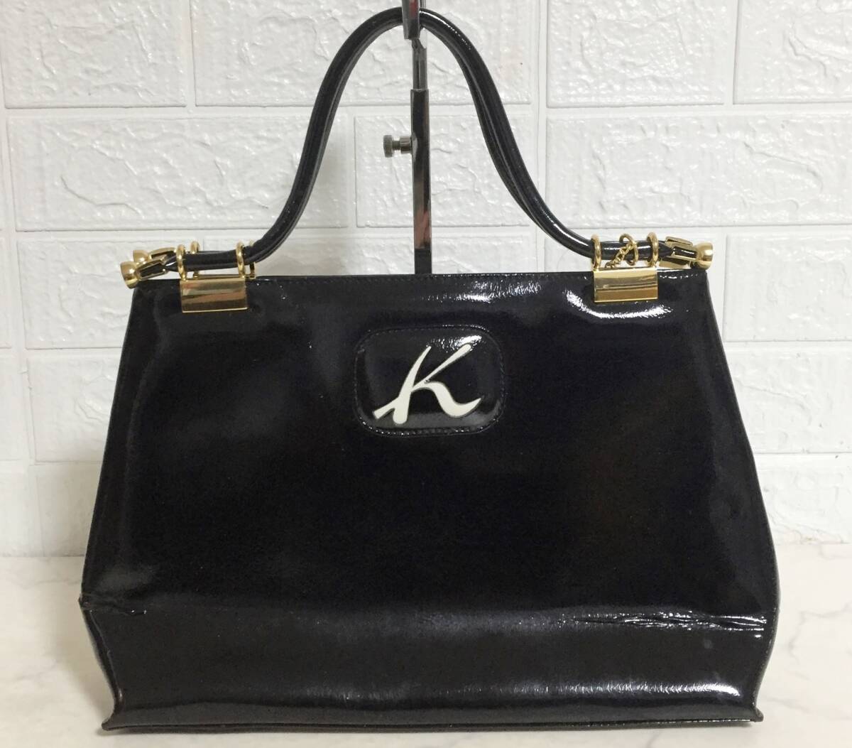no30898 KITAMURA キタムラ 本革 レザー ハンド トート バッグ