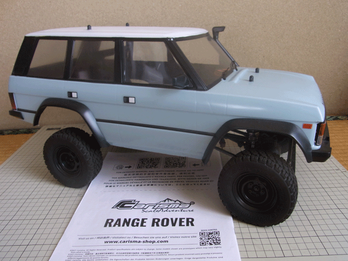 カリスマ　Carisma SCA-1E 1/10 4WD 2.1スペック レンジローバー キット組立品＆タイヤ