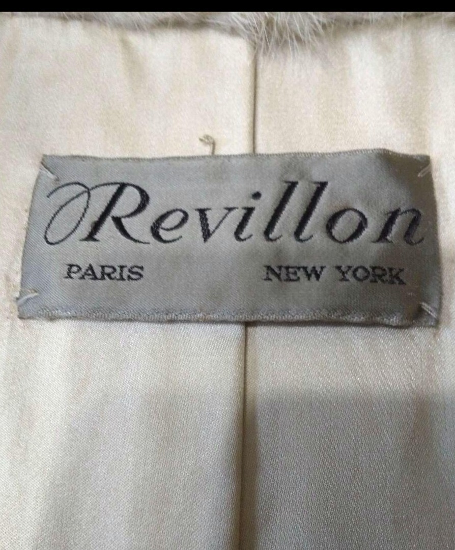 Revillon paris、 new york 、パールミンクのポケット付きケープ Revillon paris、 new york 、パールミンクのポケット付きケープ