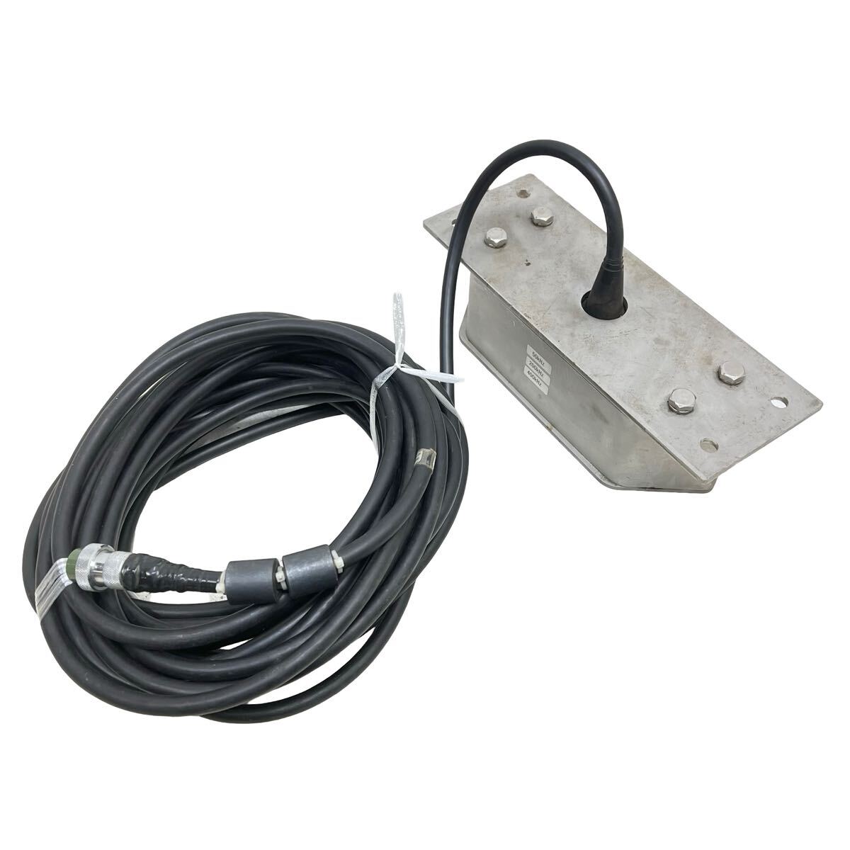 HONDEX ho n Dex генератор . сторона 3 цикл 50kHz 200kHz 400kHz Fishfinder (эхолот) штекер 8P TD101 общая длина ...15m нержавеющая сталь Hyogo префектура Himeji город departure D4