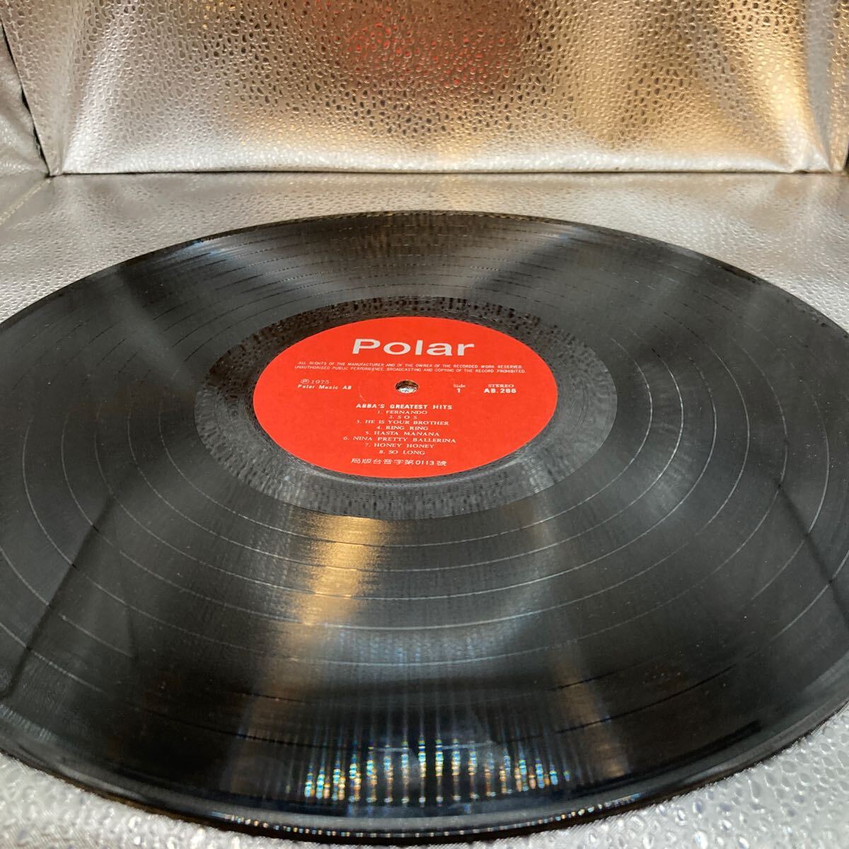  воспроизведение хороший LPabaABBA / Greatest Hits серый тест *hitsuPolar AB266 Taiwan запись TAIWAN 1975 оригинал запись ..