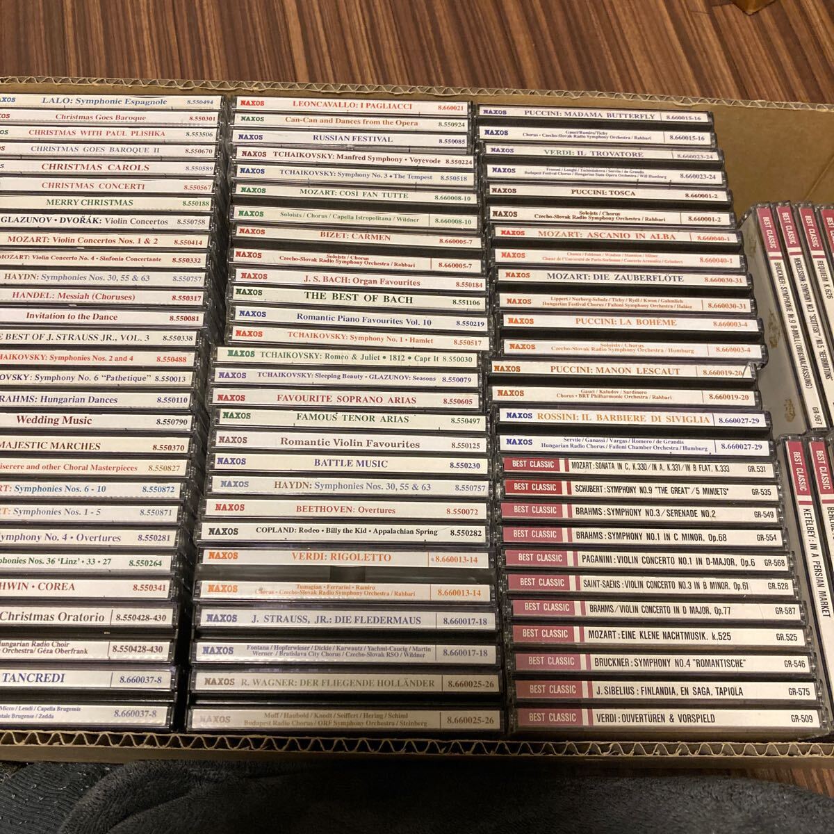 CD オペラ OPERA CLASSIC　NAXOS BEST CLASSIC まとめてセット ナクソス 輸入盤