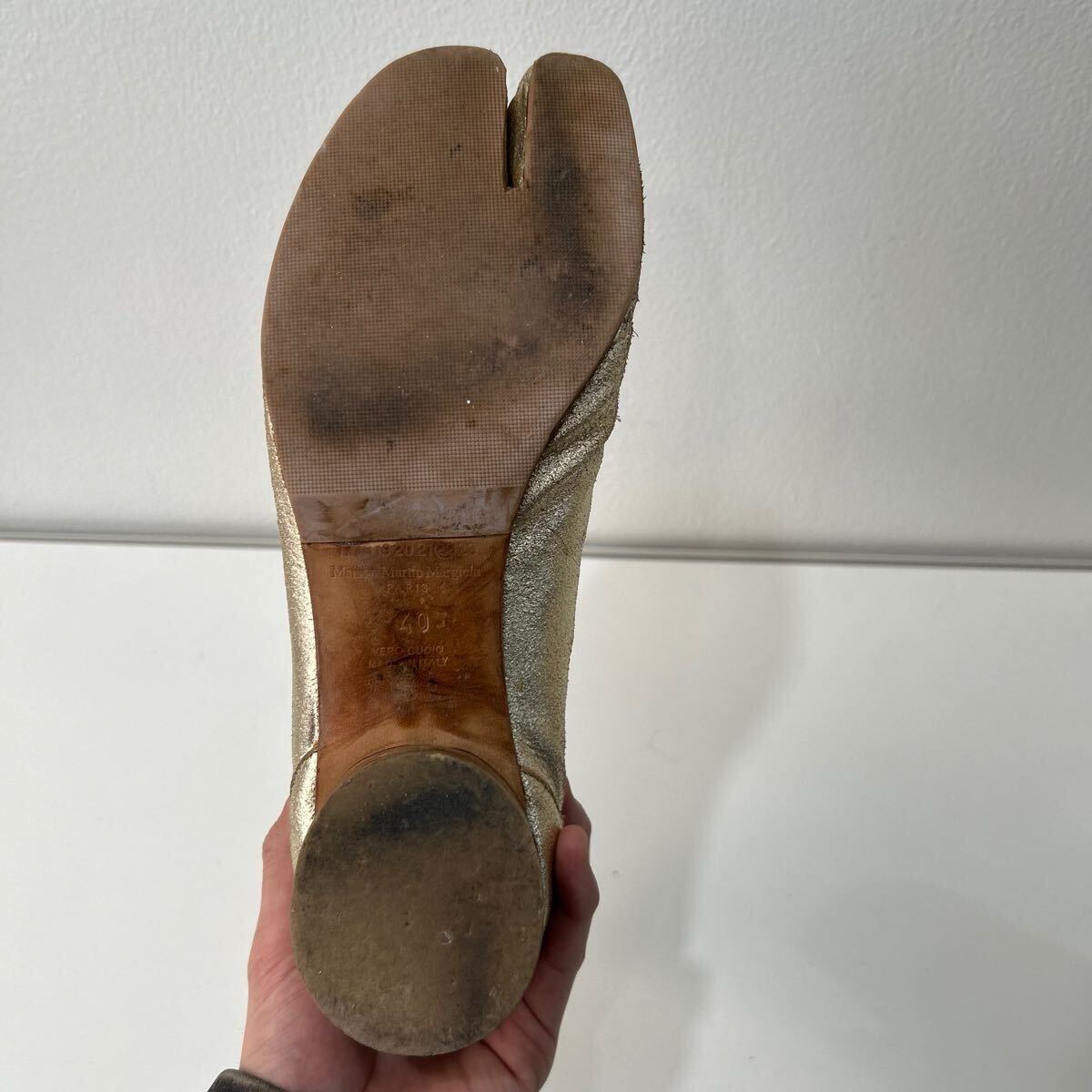 本人期 Maison Martin Margiela マルジェラ 足袋ブーツ サイズ40 本人期 Maison Martin Margiela マルジェラ 足袋ブーツ サイズ40