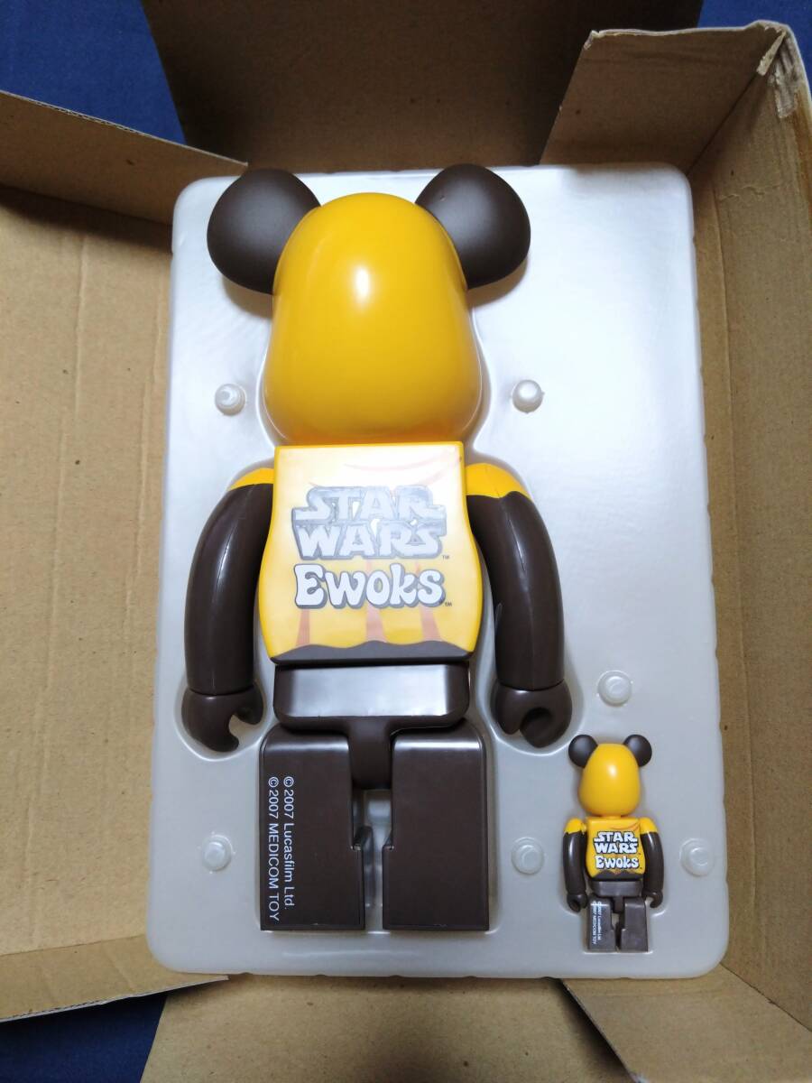 BE@RBRICK STARWARS WICKET ベアーブリック 100%&400% EWOks BE@RBRICK STARWARS WICKET ベアーブリック 100%&400% EWOks