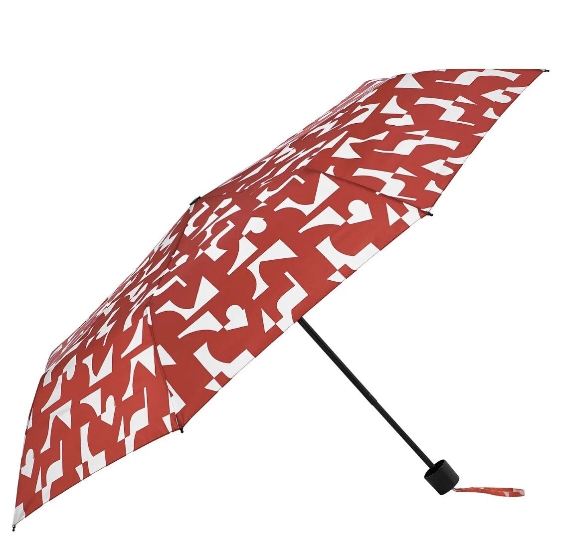 折りたたみ傘 折りたたみ式 折り畳み傘 KNALLA クナラ 赤 レッド 新品 直径95cm 雨傘 かさ ケース付 傘