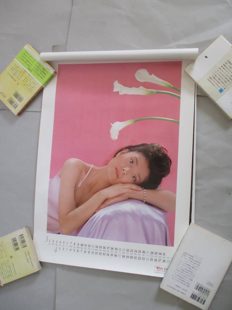 宣伝用カレンダー 1983年 手塚さとみ 手塚理美 tezuka satomi