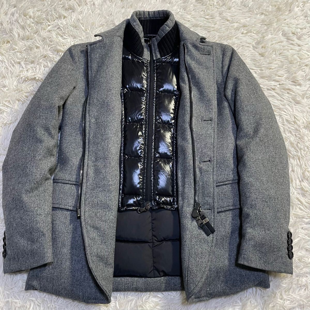 極美品!! モンクレール 『上級紳士の一着』 MONCLER CLAUDE 極美品!! モンクレール 『上級紳士の一着』 MONCLER CLAUDE