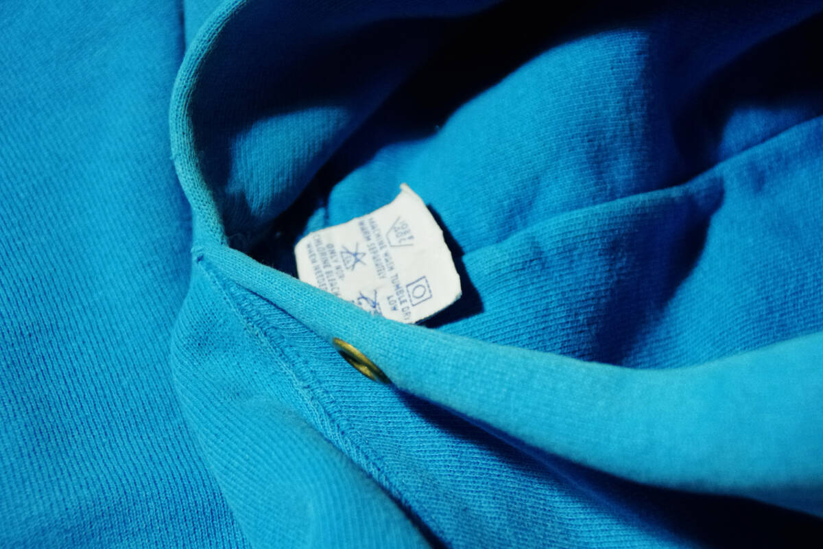 90s Champion ティファニーブルー リバースウィーブ 刺繍タグ XL