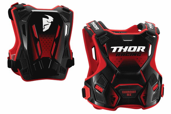 プロテクター THOR GUARDIAN MX　(ガーディアン）RD/BK オフロード　正規(guī)輸入品