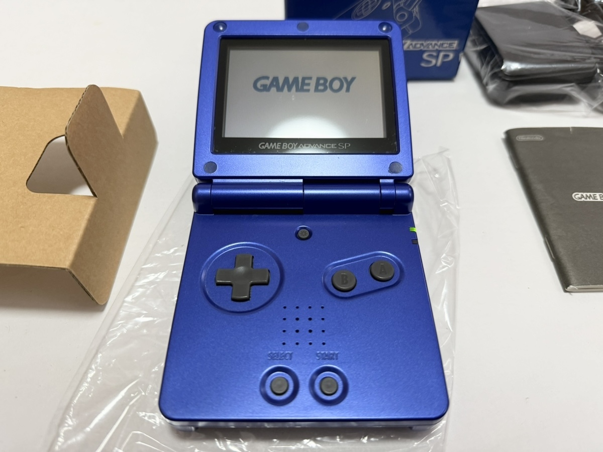 [ nintendo ] Game Boy Advance SP* body * azulite blue *