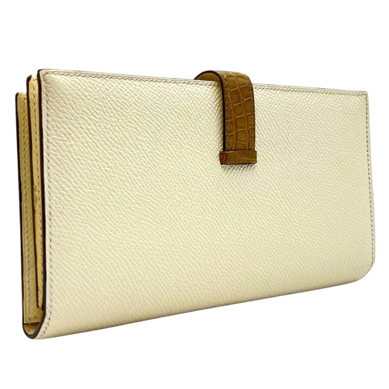 エルメス HERMES ベアンスフレ タッチ Z刻印 ナタ×ベージュ エルメス HERMES ベアンスフレ タッチ Z刻印 ナタ×ベージュ