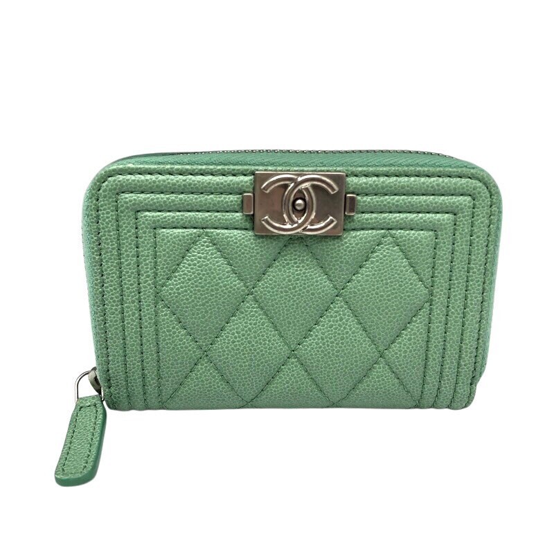 シャネル CHANEL ボーイシャネル ジップコインパース A80602