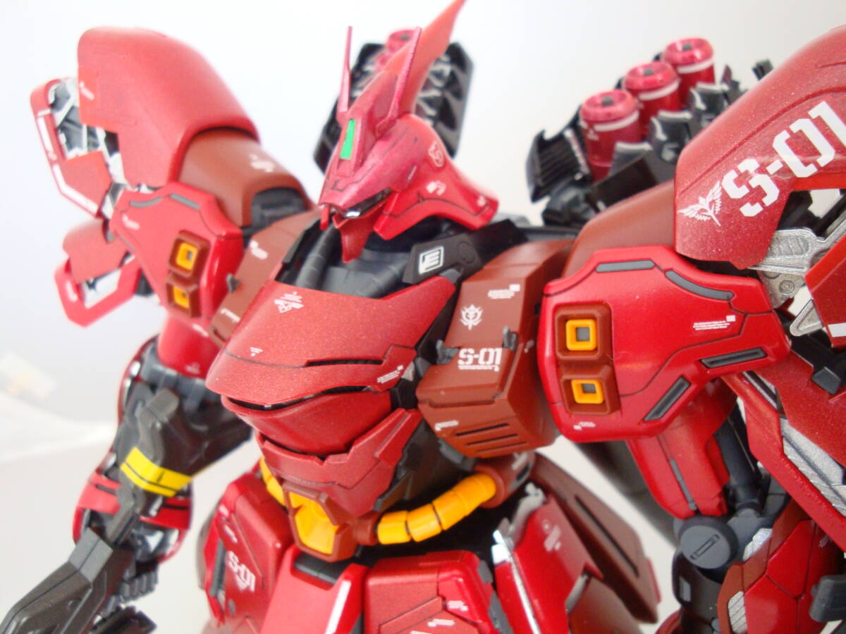 ＭＧ　１／１００　サザビー　ＳＡＺＡＢＩ　Ｖｅｒ．Ｋａ　塗装済み完成品