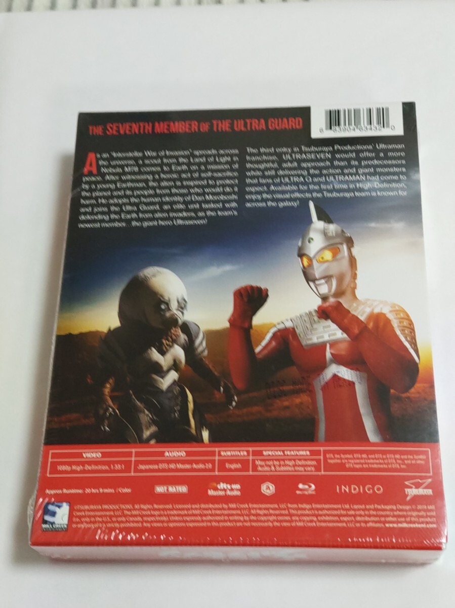  нераспечатанный товар Ultra Seven Северная Америка версия Complete серии Blue-ray импорт версия ultraseven complete series 03