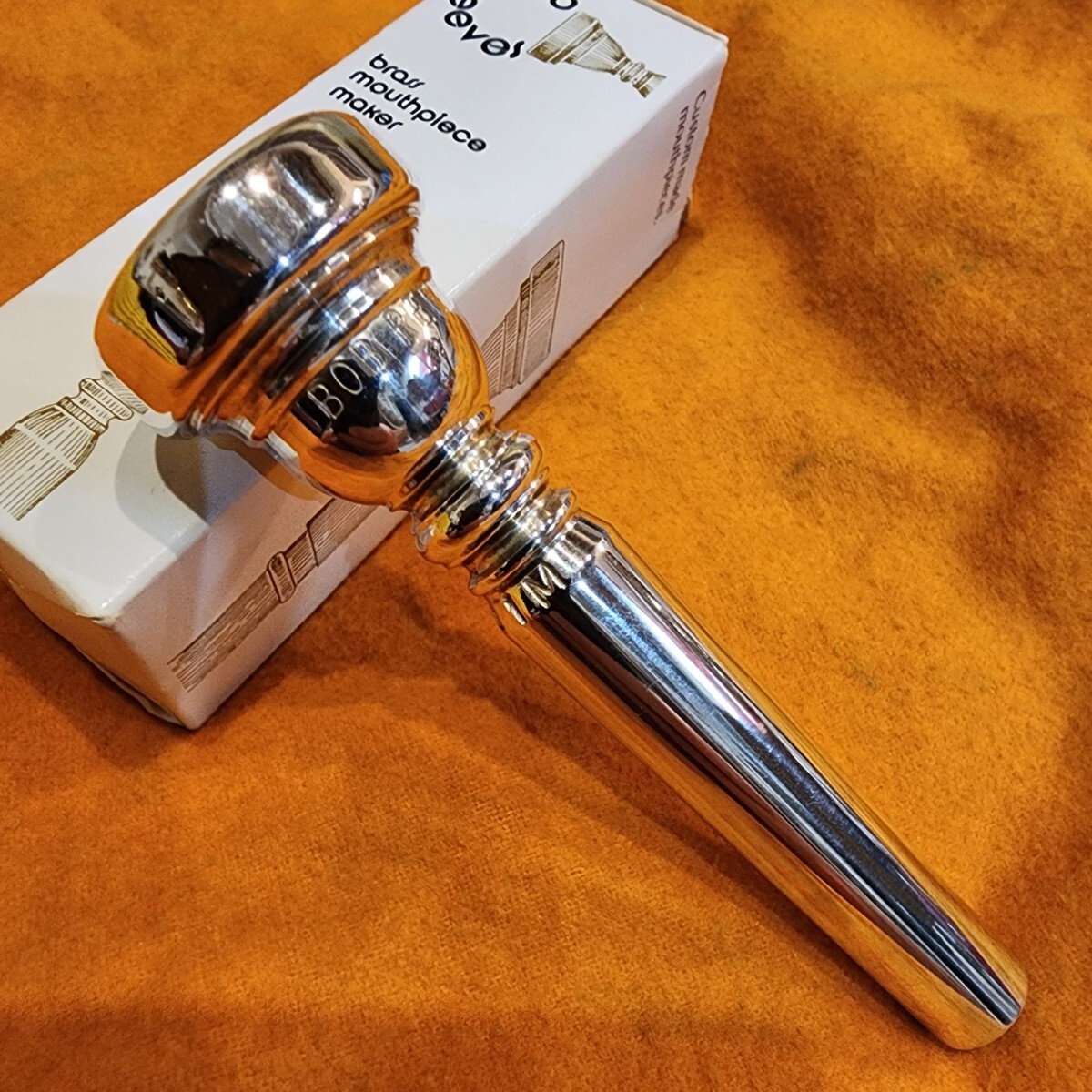 【値下げ/Vintage】Bob reeves ボブリーブス41M Bob Reeves ボブ・リーブス トランペット マウスピース 41M ボブ