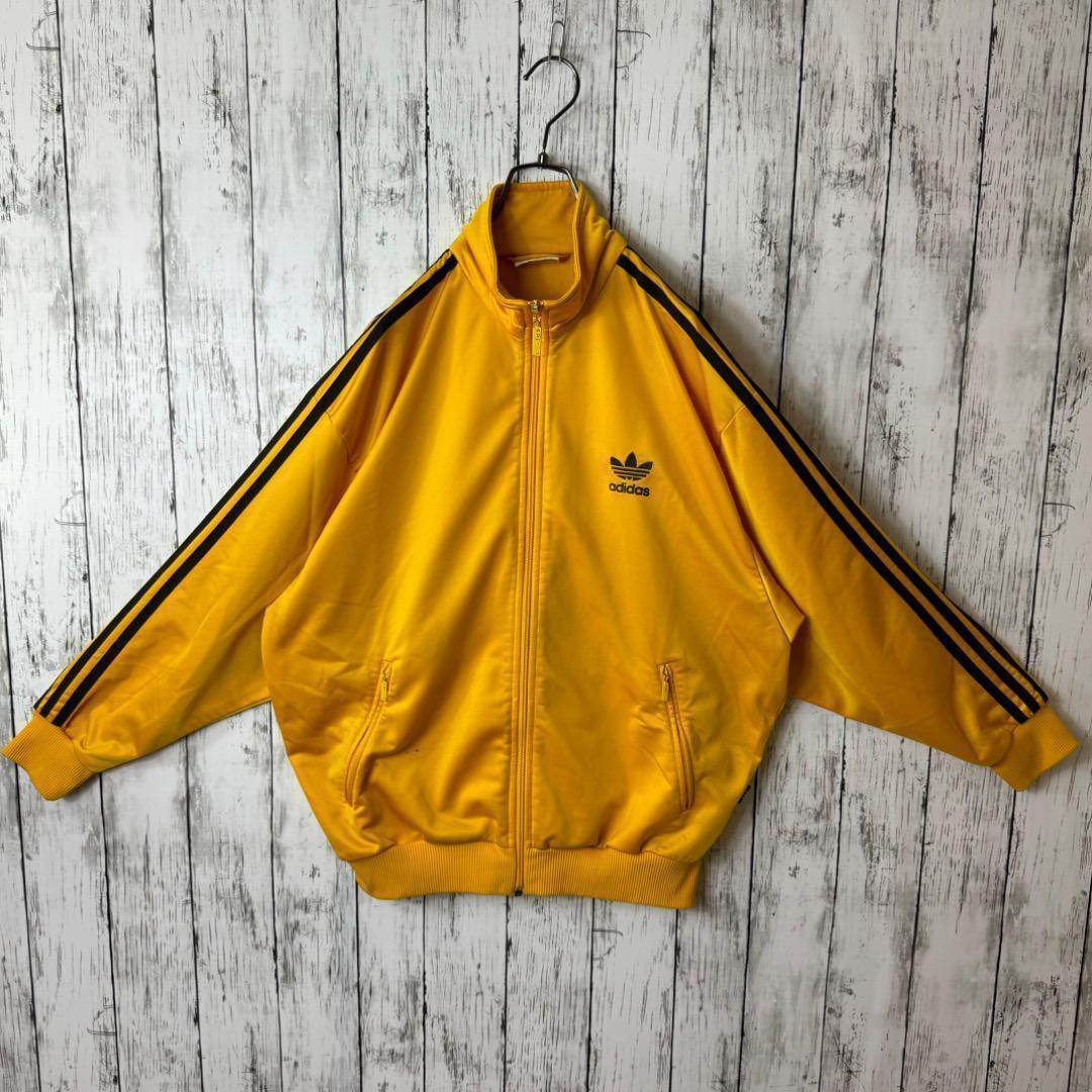 希少】ヴィンテージ アディダス ジャージ トラックジャケット XL 希少】ヴィンテージ アディダス ジャージ トラックジャケット XL