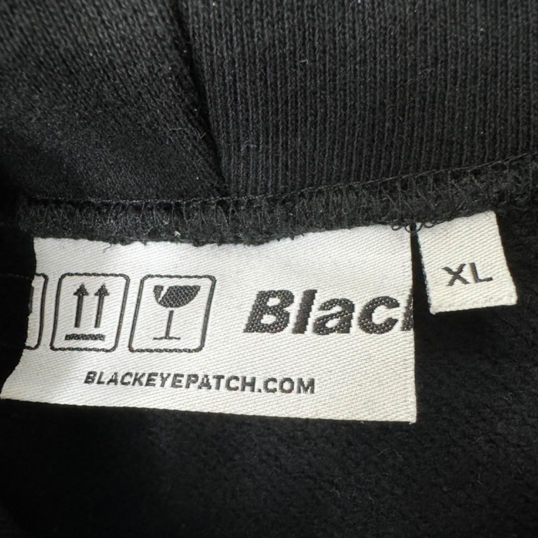 【激レア】ブラックアイパッチ アフロディーテギャング コラボ 舐達磨 XL 黒 パーカー