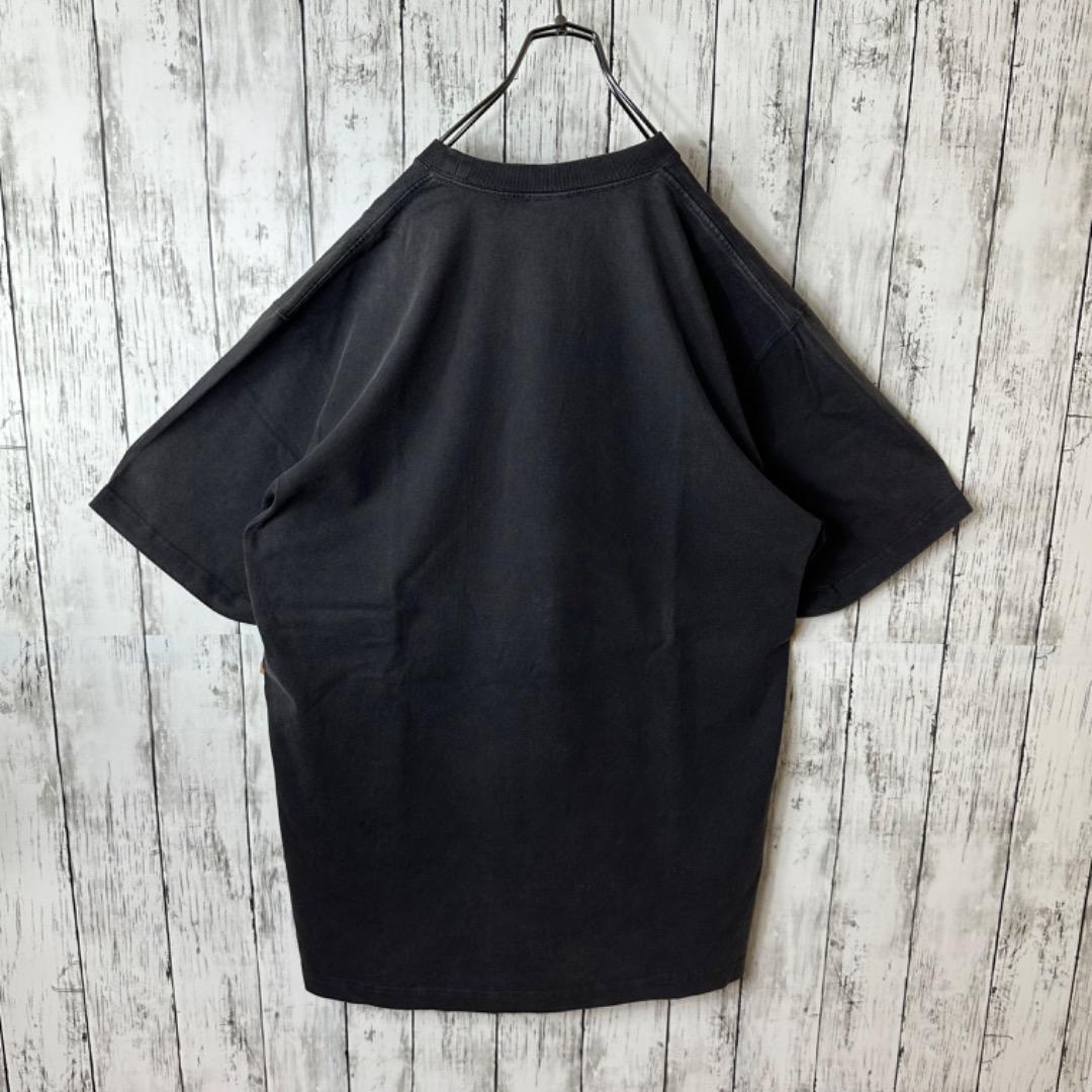 希少】ブラックアイパッチ Tシャツ 取扱注意 XL オールブラック 希少】ブラックアイパッチ Tシャツ 取扱注意 XL オールブラック
