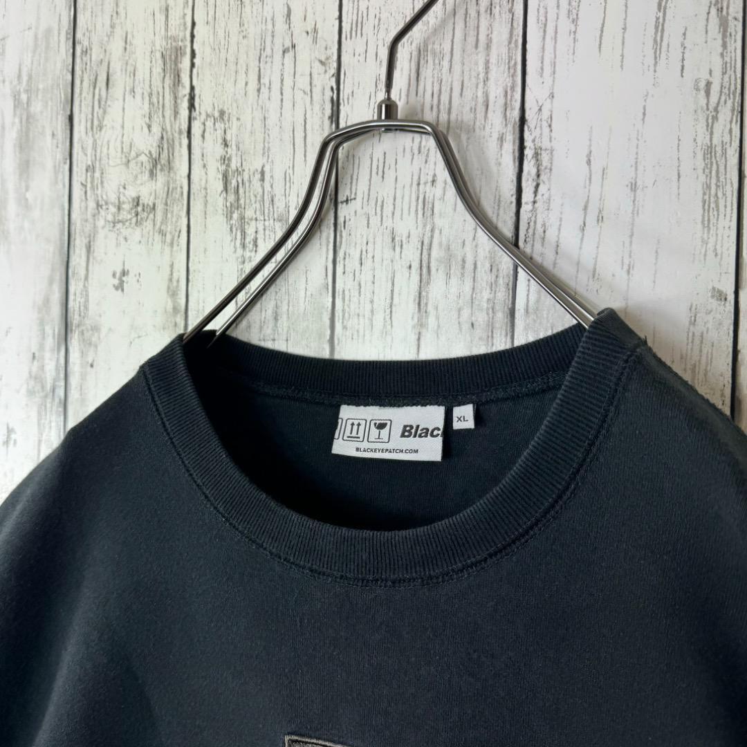 激レア】ブラックアイパッチ 取扱注意 スウェット XL オール 激レア】ブラックアイパッチ 取扱注意 スウェット XL オール