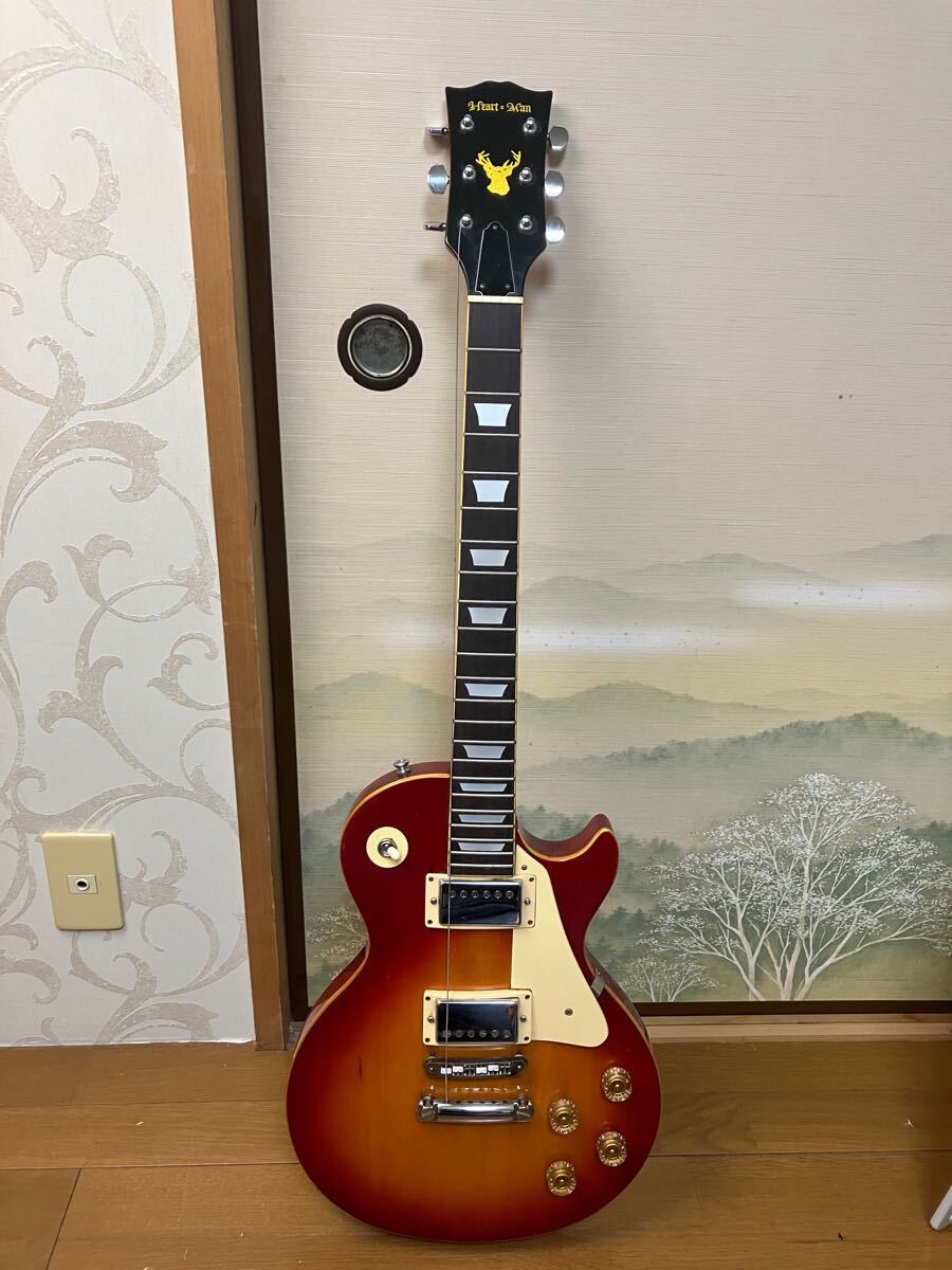 希少! heartman レスポール made in japan Yahoo!オークション - 希少 heartman レスポール made in japan