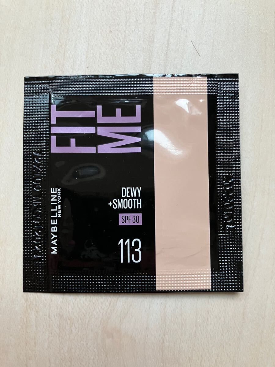 【送料85円 在庫(kù)10】メイベリン フィットミー リキッド ファンデーション D N 113 リキッドファンデーション サンプル 試供品 お試し